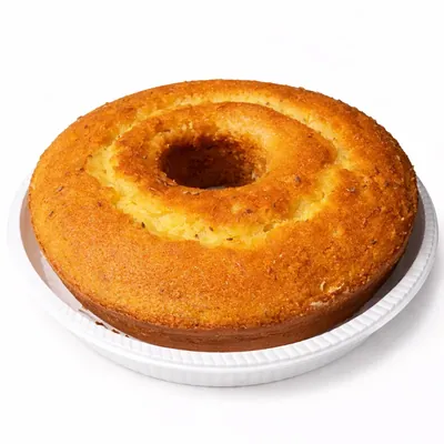 Bolo de Fubá com Erva-Doce