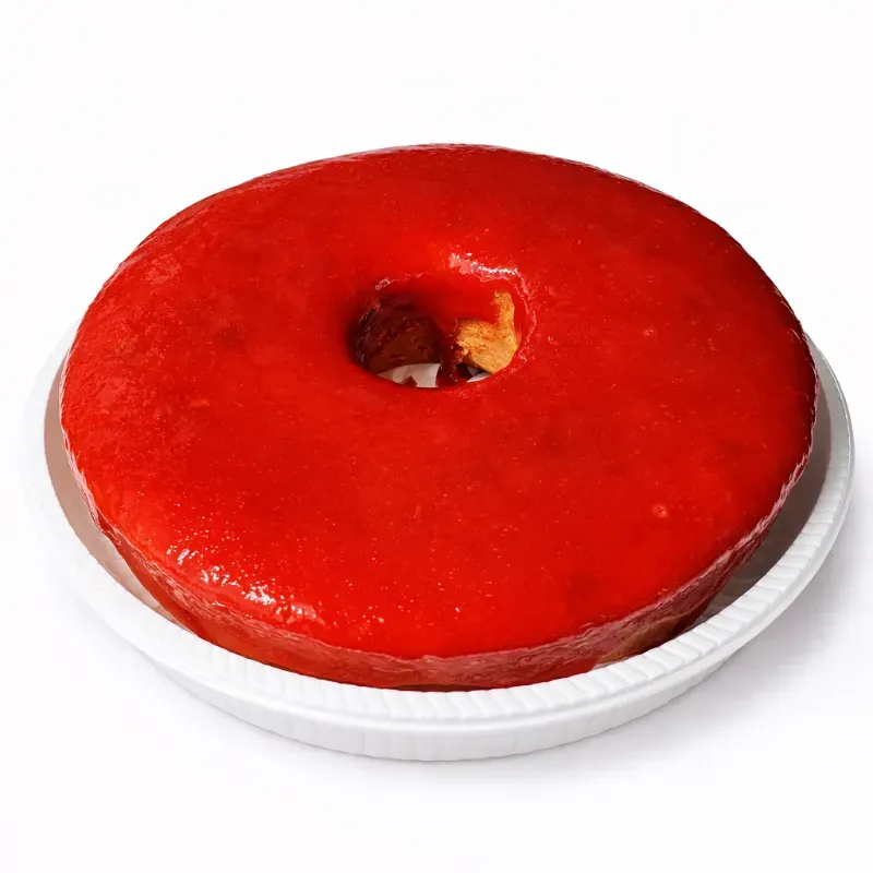 Bolo de Fubá com Goiabada