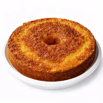 Bolo de Fubá com Laranja